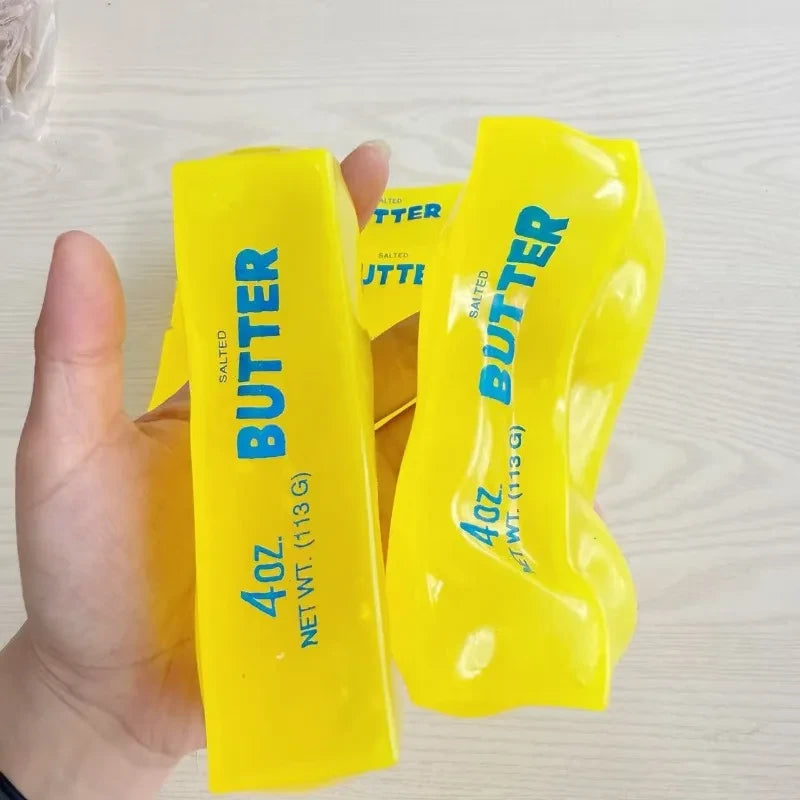 Butter Cheese Squishy Fidget Toy